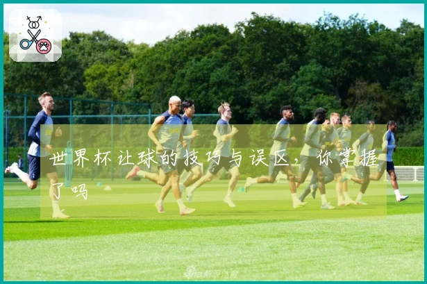 世界杯让球的技巧与误区，你掌握了吗